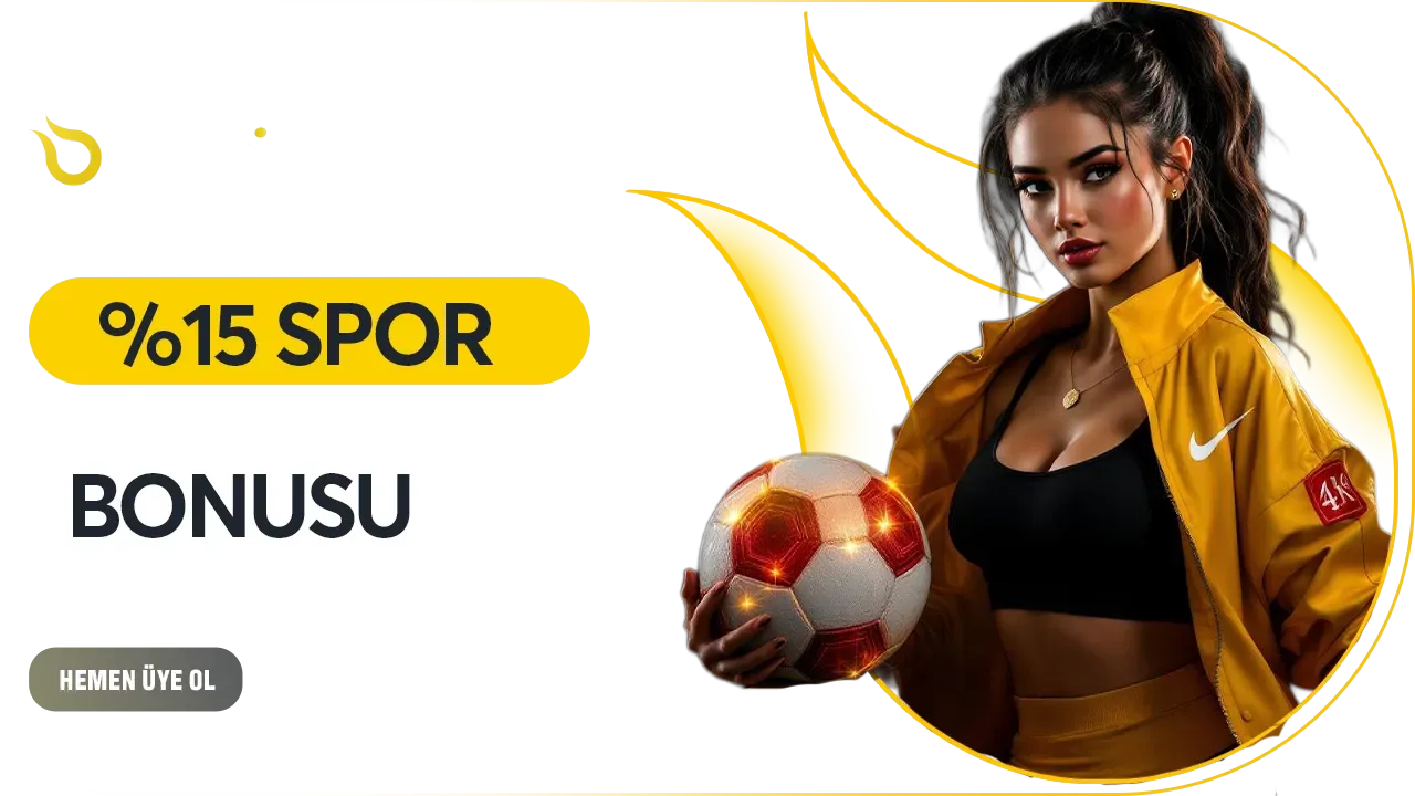 %15 Spor Yatırım Bonusu