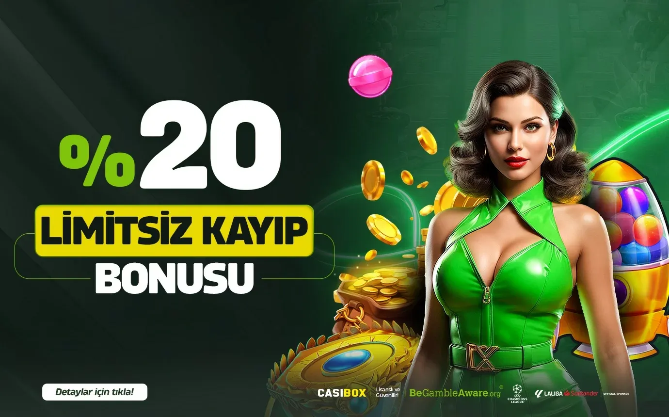 %20 Limitsiz Casino Kayıp Bonusu